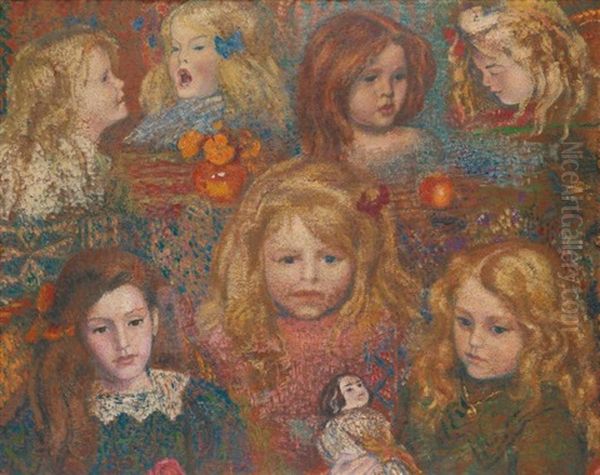 Les Petites Filles (recto/verso) - view 1