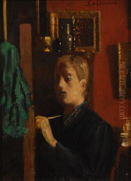 Femme Peintre Moderne - view 1