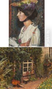 Le Modele Au Chapeau (+ Le Jardin, Verso)