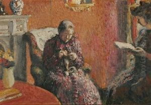 Le Tricot by Georges Lemmen