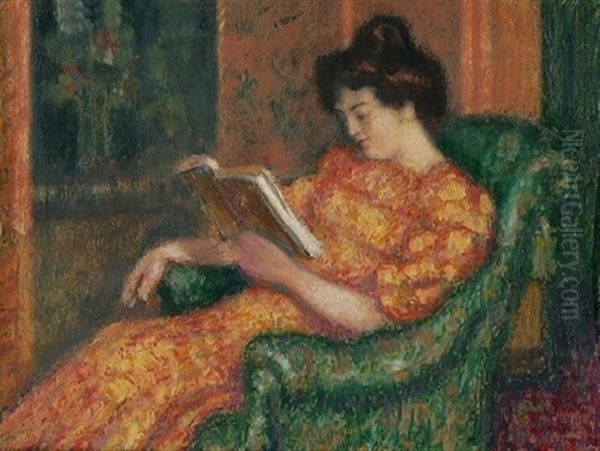 Jeune Femme A La Lecture - view 1