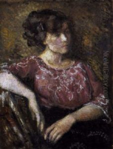 La Dame Pensive by Georges Lemmen