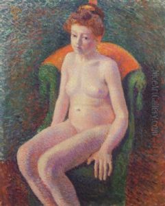 Seated Nude by Georges Lemmen