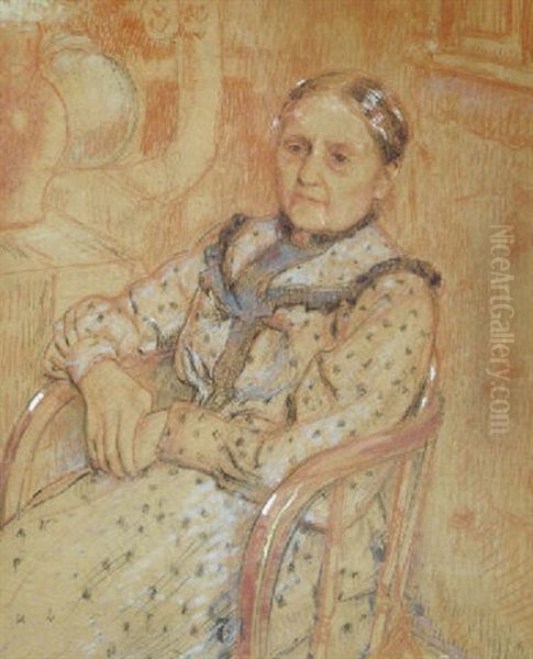 Femme Dans Un Fauteuil - view 1