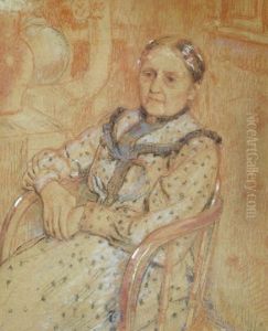 Femme Dans Un Fauteuil by Georges Lemmen