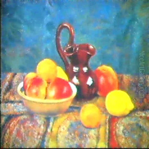 Nature Morte Aux Pommes Aux Oranges Et Aux Citrons - view 1