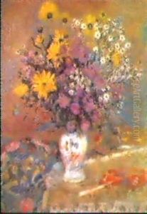 Vase De Fleurs by Georges Lemmen