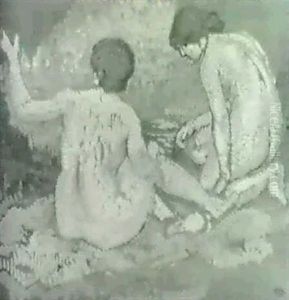Baigneuses (apres 1908) by Georges Lemmen