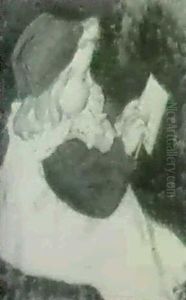 Lise Dessinant (vers 1905) by Georges Lemmen