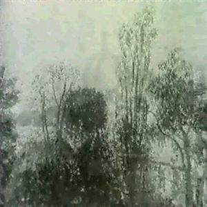 L'eglise Ste. Marie Vue A Travers Les Arbres (1908) L'eglise Ste. Marie Vue A Travers Les Arbres (1908)