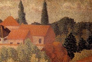 Toits A Uccle by Georges Lemmen