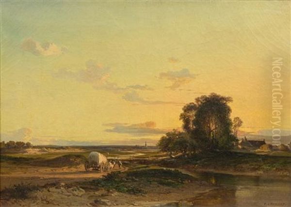 Wagon Approaching - view 1