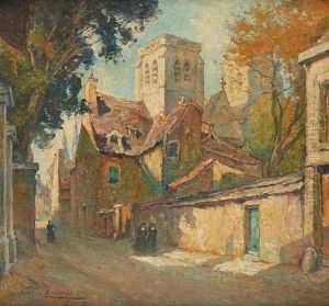 Une Rue A Dijon Une Rue A Dijon