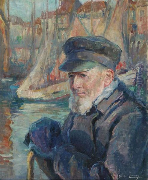 Pecheur Au Port - view 1