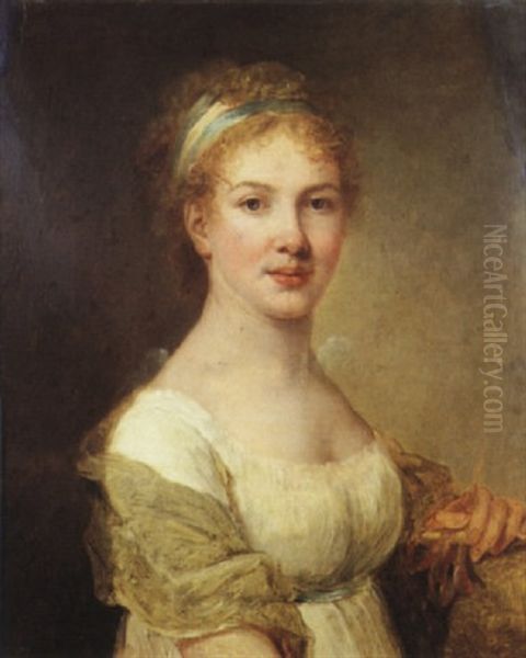 Portrait D'une Femme Peintre (autoportrait?) - view 1