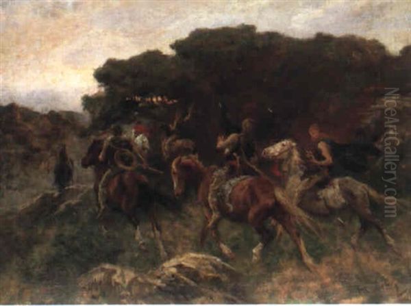The Raiders, Gauls On The Roman Campagna - view 1