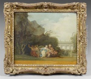 Allegorie Au Duc De Choiseul by Anicet-Charles-Gabriel Lemonnier
