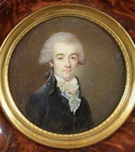 Portrait D'un Homme De Qualite, En Buste De Trois Quarts Presque De Face