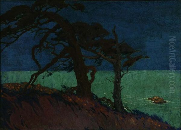 Monterey Coastal Nocturne - view 1