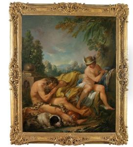 Hermes Uberlistet Argus by Francois Lemoyne
