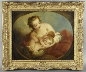 Fecundity (from Louis Xv Giving Peace To Europe) by Francois Lemoyne