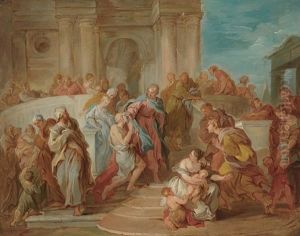 Christ Healing The Blind Man