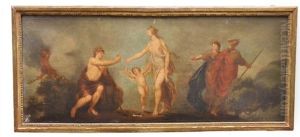 Le Jugement De Paris by Francois Lemoyne