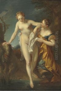 The Bather by Francois Lemoyne