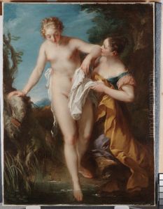 The Bather by Francois Lemoyne