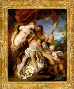 Herkules Und Omphale by Francois Lemoyne