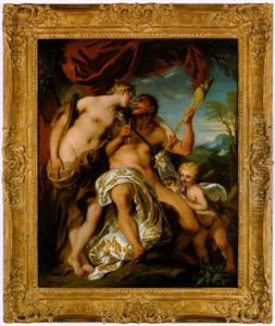 Herkules Bei Omphale by Francois Lemoyne