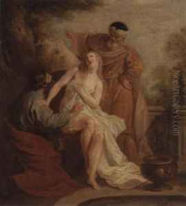 Susanna And The Elders by Francois Lemoyne