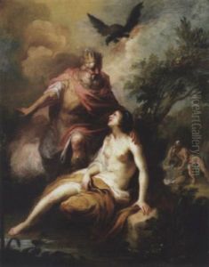 Jupiter And Io by Francois Lemoyne