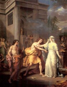 An Allegory Of Victory Before Captives by Francois Lemoyne