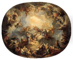 The Assumption Of The Virgin by Francois Lemoyne
