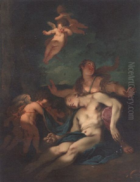 Venus Discovering The Death Of Adonis - view 1