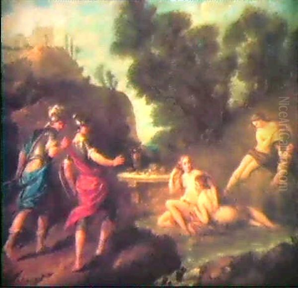 Danish Knights In Armida's Garden - view 1