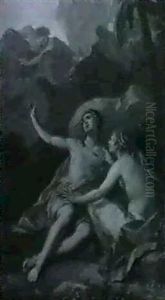Acis And Galatea by Francois Lemoyne