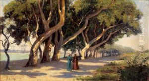 La Conversation by Edmond Lempereur
