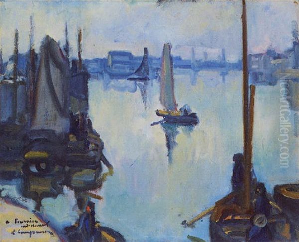 Bateaux Au Port - view 1
