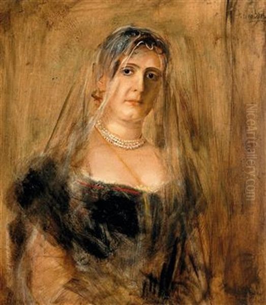 Portrait Of Maria Hoffmann, Nee Lange - view 1