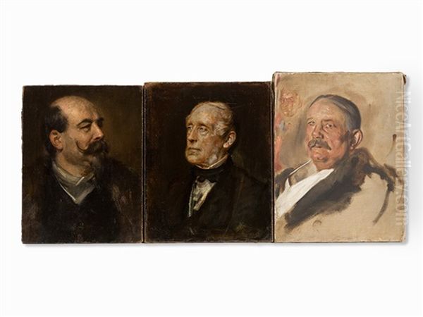 3 Men's Portraits - view 1