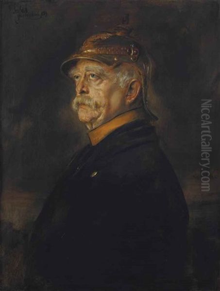 Portrait Of Otto Furst Von Bismarck (1815-1898) - view 1