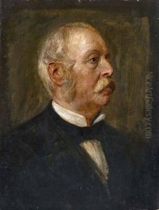 Brustbild Marco Minghettis (1818-1886), Italienischer Politiker Und Journalist