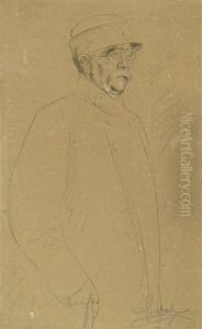 Bildnis Otto Furst Von Bismarck by Lenbach Franz Von