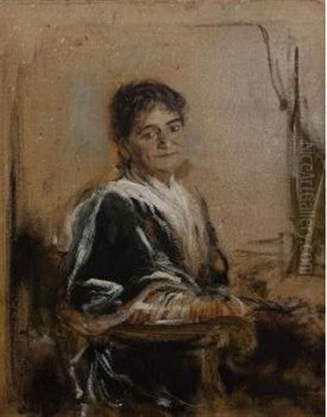 Portrait Der Schwiegermutter Grafin Von Hornstein - view 1