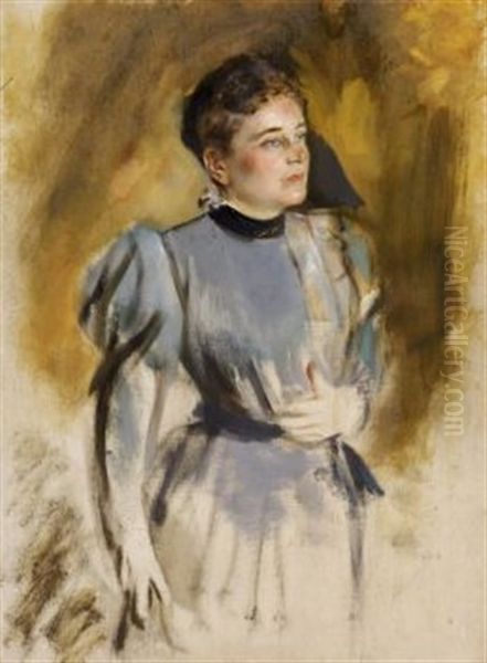 Portrat Frau Goring (study) - view 1