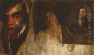 Drei Kopfe (studies) Drei Kopfe (studies)