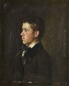 Jugendbildnis Des Ludwig Lenbach (bruder Des Meisters)