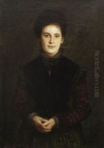 Bildnis Der Helene Koch In Alddeutscher Tracht